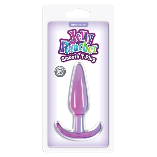 Анальный стимулятор Jelly Rancher T-Plug Smooth 8x3 см, пурпурный