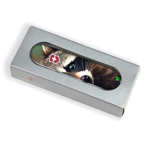 Мультитул Victorinox DELUXE TINKER ANIMAL Енот (Vx14723.3_F1120pw): Количество функций 17