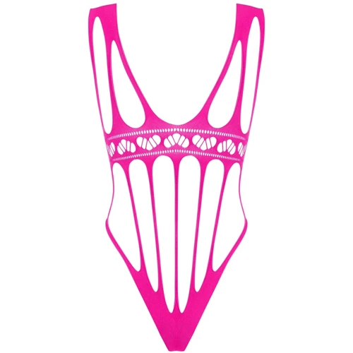 Соблазнительное боди Obsessive B121 raspberry S/M/L
