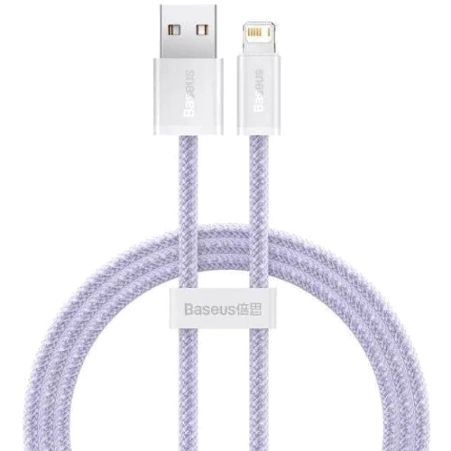 Кабель Baseus USB Cable to Lightning Dynamic 2 Series Fast Charging 1m Purple (CALD040005)