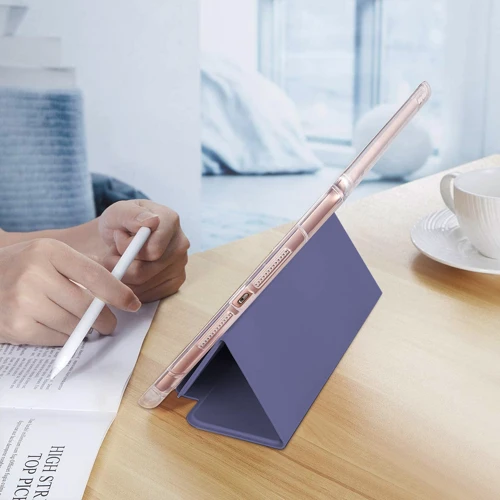 Аксессуар для iPad BeCover Case Book Soft TPU Tri Fold Purple (706739) for iPad 10.2" (2019-2021): Цвет фиолетовый