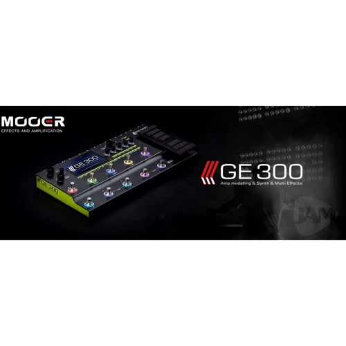 Гітарний процесор ефектів Гитарный процессор MOOER GE300: Вага, кг 2.66
