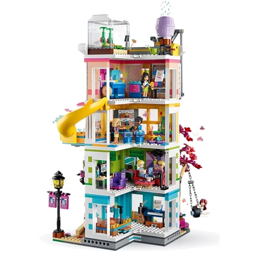 Конструктор LEGO Friends Общественный центр Хартлейк-Сити (41748): Количество деталей, шт. 1513