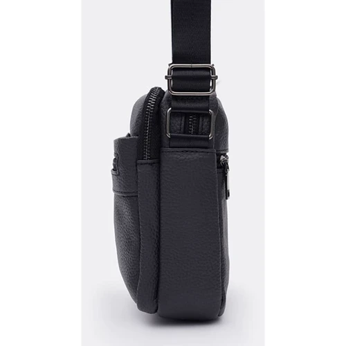 Mужская сумка через плечо Keizer черная (K18015bl-black): Тип Сумки