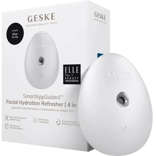Електронний освіжувач для зволоження обличчя GESKE Facial Hydration Refresher 4 в 1 White (GK000057WH01)