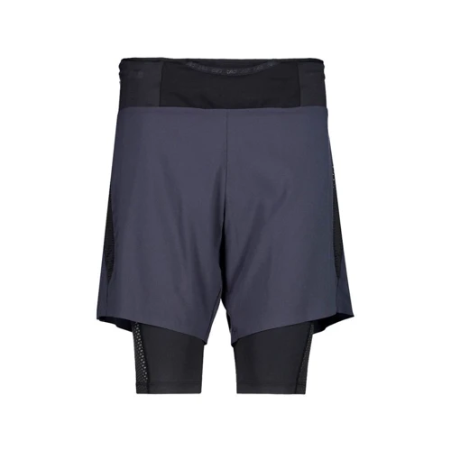 Спортивні шорти CMP Man Bermuda 2-in-1 32C6747-U423 antracite 46 темно-сірі: Склад Эластан, Полиэстер