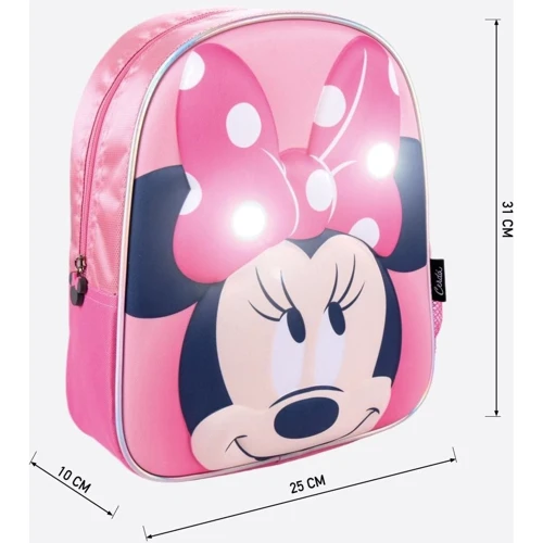 Дитячий рюкзак з підсвічуванням Cerda Kids Lights Minnie (CERDA-2100003448): Вікова група от 3 до 7 лет