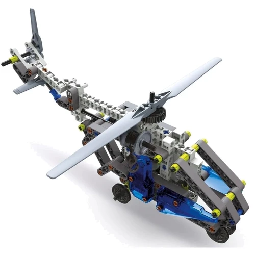 Конструктор 10 в 1 Clementoni Aeroplanes & Helicopters серия Science & Play 200 деталей (75028): Производитель Clementoni