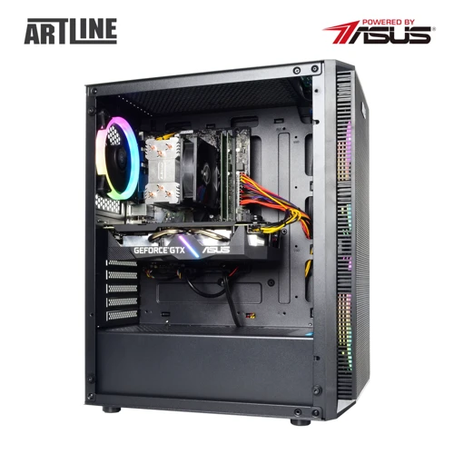 Персональный компьютер (ПК) ARTLINE Gaming X35 (X35v49): Процессор Intel (6p+0e)-Core i5-12400F 2.5-4.4GHz