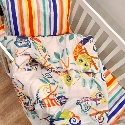 Комплект постільної білизни Viluta дитячий ранфорс 22179 (22179_det)