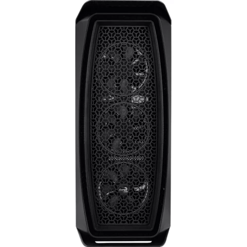 Корпус Aerocool Aero One Mini Eclipse-G-BK-v1: Матеріал передній панелі пластик і сталь