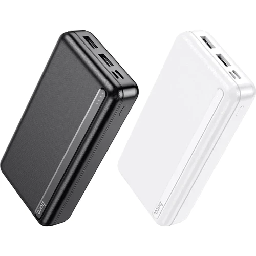 Внешний аккумулятор Hoco Power Bank 20000mAh J91A White: Встроенный кабель нет