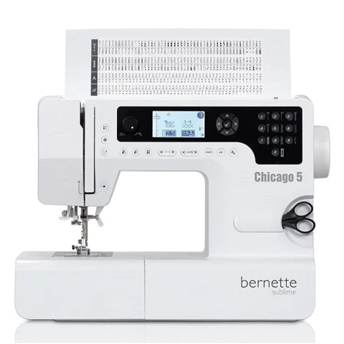 Швейная машина Bernina Bernette Chicago 5: Общее количество операций 394