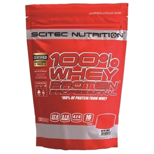 Протеин Scitec Nutrition 100% Whey Protein Professional 500g / 16 servings / Coconut