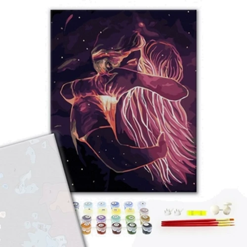 Картина по номерам Brushme Космические объятия © Юлия Павлова 40х50 см (BS41360): Производитель Brushme
