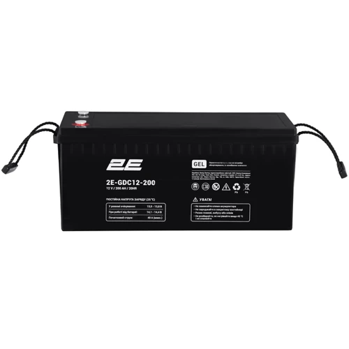 Аккумуляторная батарея 2E GDC, 12В, 200А,Gel UA