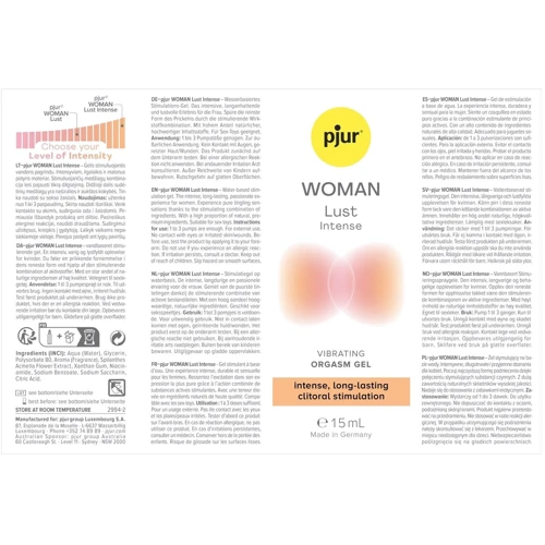 Рідкий вібратор pjur Woman Lust Intense 15 мл