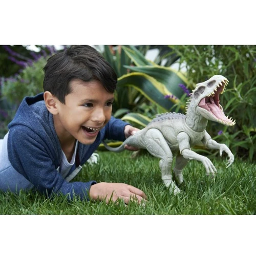 Фигурка Jurassic World Невероятная атака Индоминуса Рекса из фильма Мир Юрского периода (HNT63)