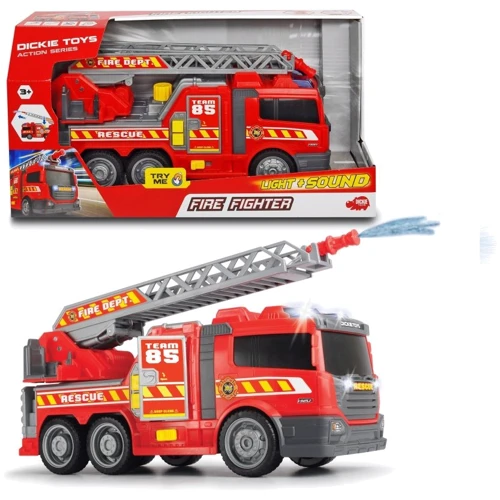Игрушка Dickie Toys пожарная машина со звуком, светом и водой 36 см (3308371): Производитель Dickie Toys