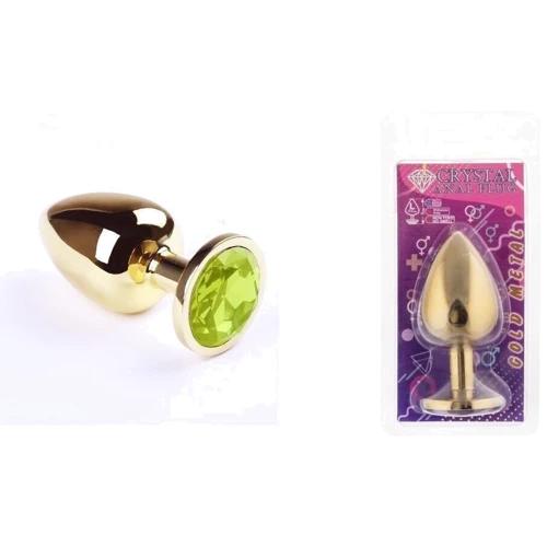 Анальная пробка, Gold Beryl, L
