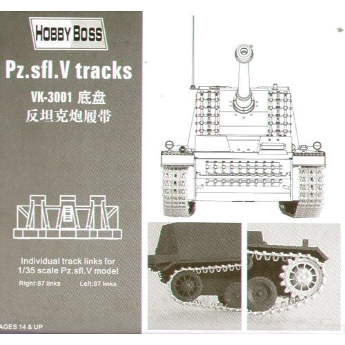 Траки Hobby Boss для САУ Pz.sfl.V (HB81001)