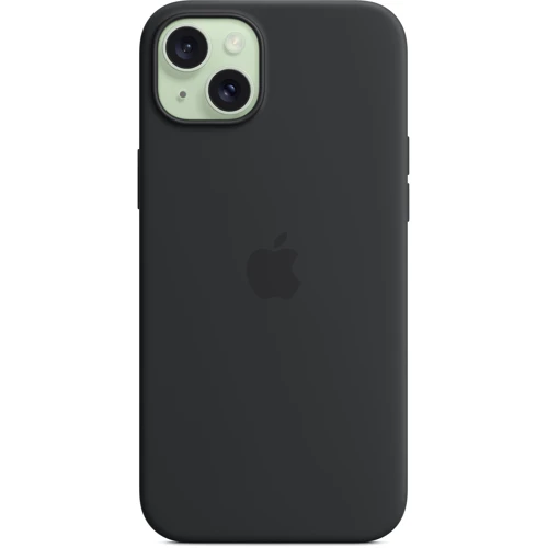 Чехол для iPhone Apple iPhone 15 Plus Silicone Case with MagSafe - Black (MXQR3ZM/A): Тип чехла накладка на заднюю часть