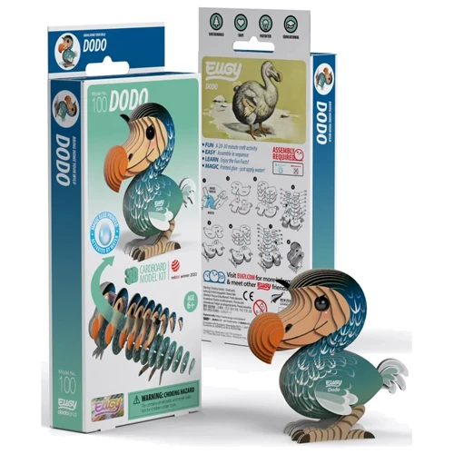 Сборная 3D модель Eugy Зоопарк: Додо (XEG-100)
