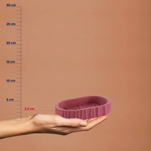 Мыльница KELA Merida белый 15х9х2.5 см (23760)