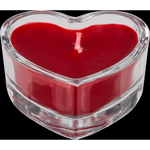 Свеча в стекле Heart, 8 х 8 см: Производитель OOTB