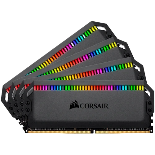 Corsair 64 GB (4x16GB) DDR4 3200 MHz Dominator Platinum RGB (CMT64GX4M4C3200C16)