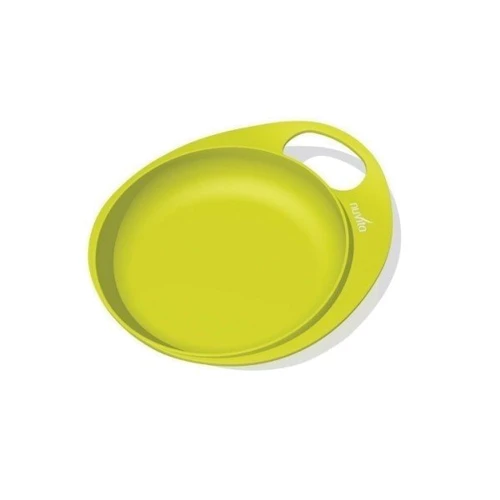 Тарілка для годування Nuvita Easy Eating дрібна 2шт. Салатовий (NV8451Lime)