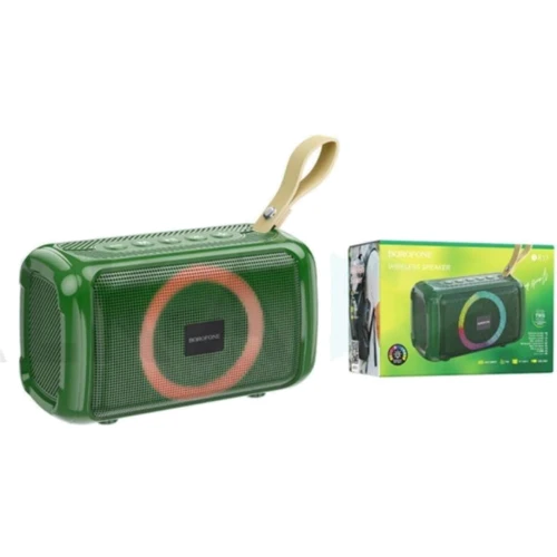 Акустика Borofone BR17 Dark Green: Цвет зеленый