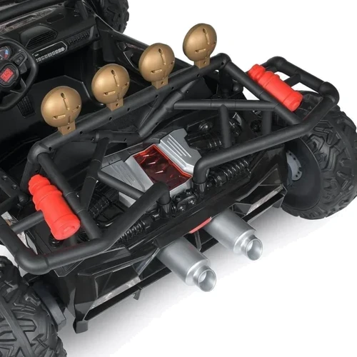 Дитячий двомісний електромобіль Bambi Racer Баггі, чорний камуфляж (JJS3168EBLR-18(24V)) фото 8