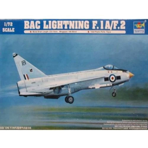 Літак TRUMPETER English Electric (BAC) Lightning F.1A/F.2 TR01634