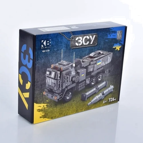Конструктор LimoToy Військова техніка 726 деталей (KB 1110): Рекомендований вік от 6 лет