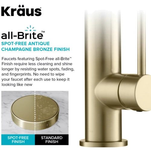 Змішувач для кухонного миття Kraus KPF-1603SFACB