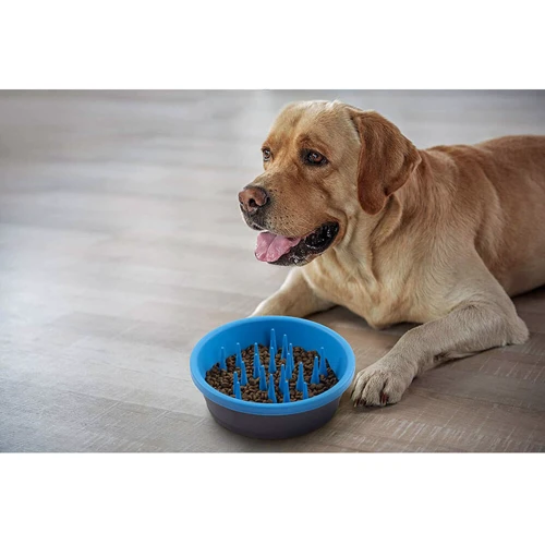 Миска Dexas силиконовая Slow Feeder Dog Bowl для медленного кормления 1.44 л Темно-серый (PW301-432-429)): Страна производитель Китай