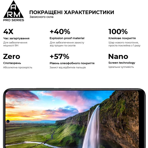 ArmorStandart Tempered Glass Pro Black for Xiaomi Redmi Note 11 Pro (ARM60459): Цвет черный