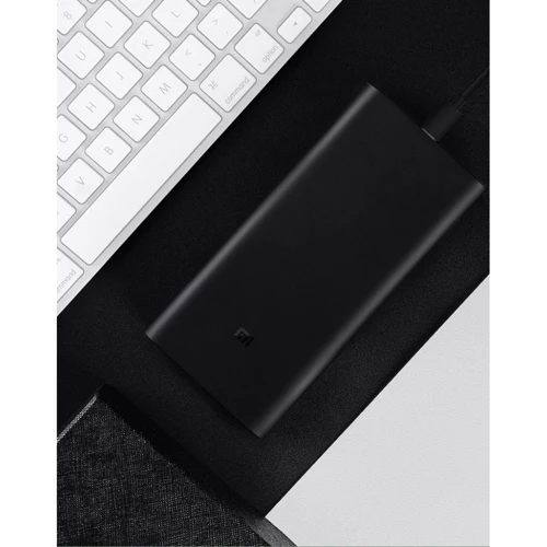 Внешний аккумулятор Xiaomi Mi Power Bank 3 Pro 20000mAh High Version 45W Black (PLM07ZM): Встроенный кабель нет