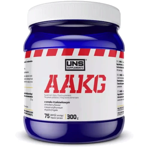 Аминокислота для спорта UNS AAKG 300 g /75 servings/ Strawberry