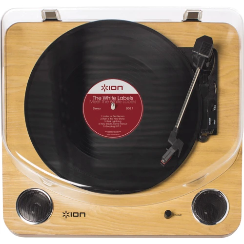 Виниловый проигрыватель ION Max LP (Wood): Привод ременной