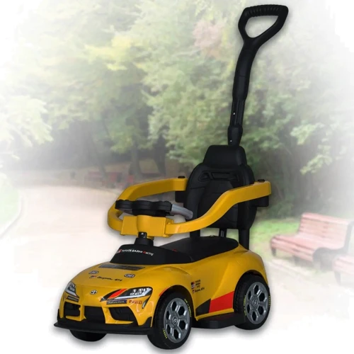 Каталка-толокар 2в1 Bambi Toyota жовтий (M 6129EL-6)