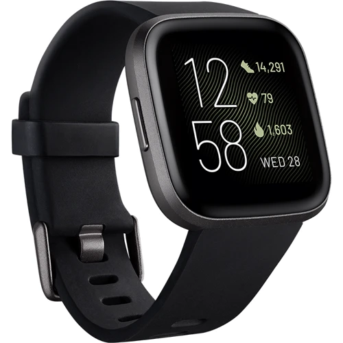 Смарт-годинник Fitbit Versa 2 Black / Carbon Aluminum