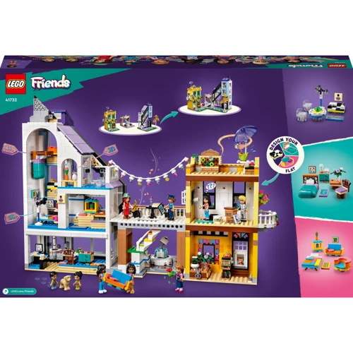 LEGO Friends Цветочный и интерьерный магазины в центре города (41732): Серия Friends