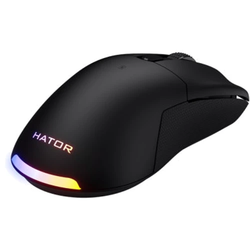 Мышь Hator Pulsar Wireless Black (HTM-315): Эргономика симметричная для левшей