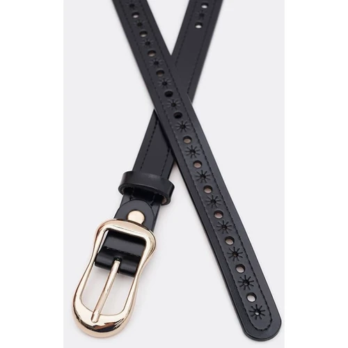Женский ремень Borsa Leather черный (CV1ZK-019bl-black): Пол Женский