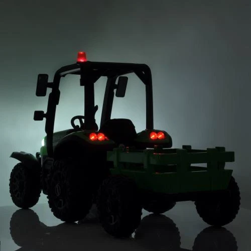Детский электромобиль Bambi Racer трактор с прицепом, зеленый (M 4844EBLR-5): Максимальная нагрузка, кг 30