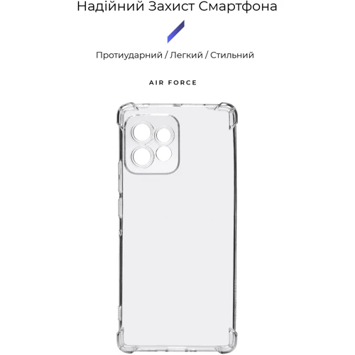 Чохол для телефона Armorstandart Air Force Camera cover Transparent for Motorola Edge 40 Pro (ARM67866): Сумісність Motorola Edge 40 Pro