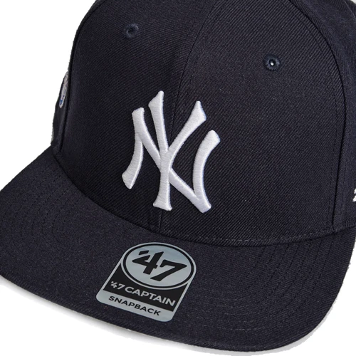 Мужская кепка 47 Brand Yankees Sure Shot темно-синяя (B-SRS17WBP-NY) фото 2