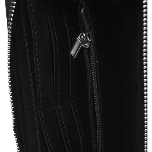 Мужская борсетка черная (Keizer K16002-1-black): Тип ручки Со съемной ручкой, Короткая ручка
